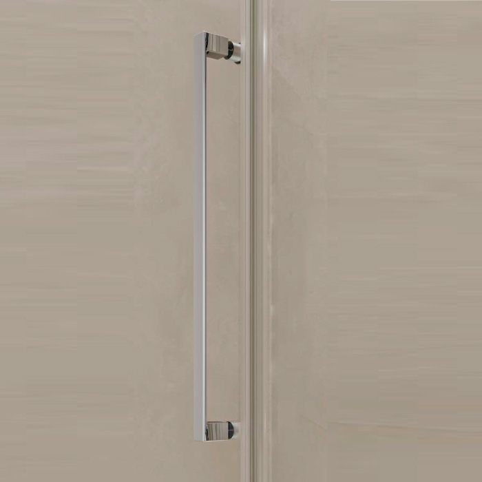 Porte douche réversible pivotante 180° OPEN, 45-90 cm, profilé aimanté